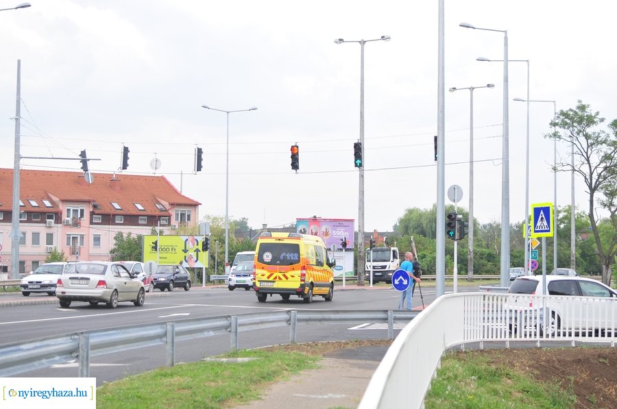 László utcai csomópont átadó