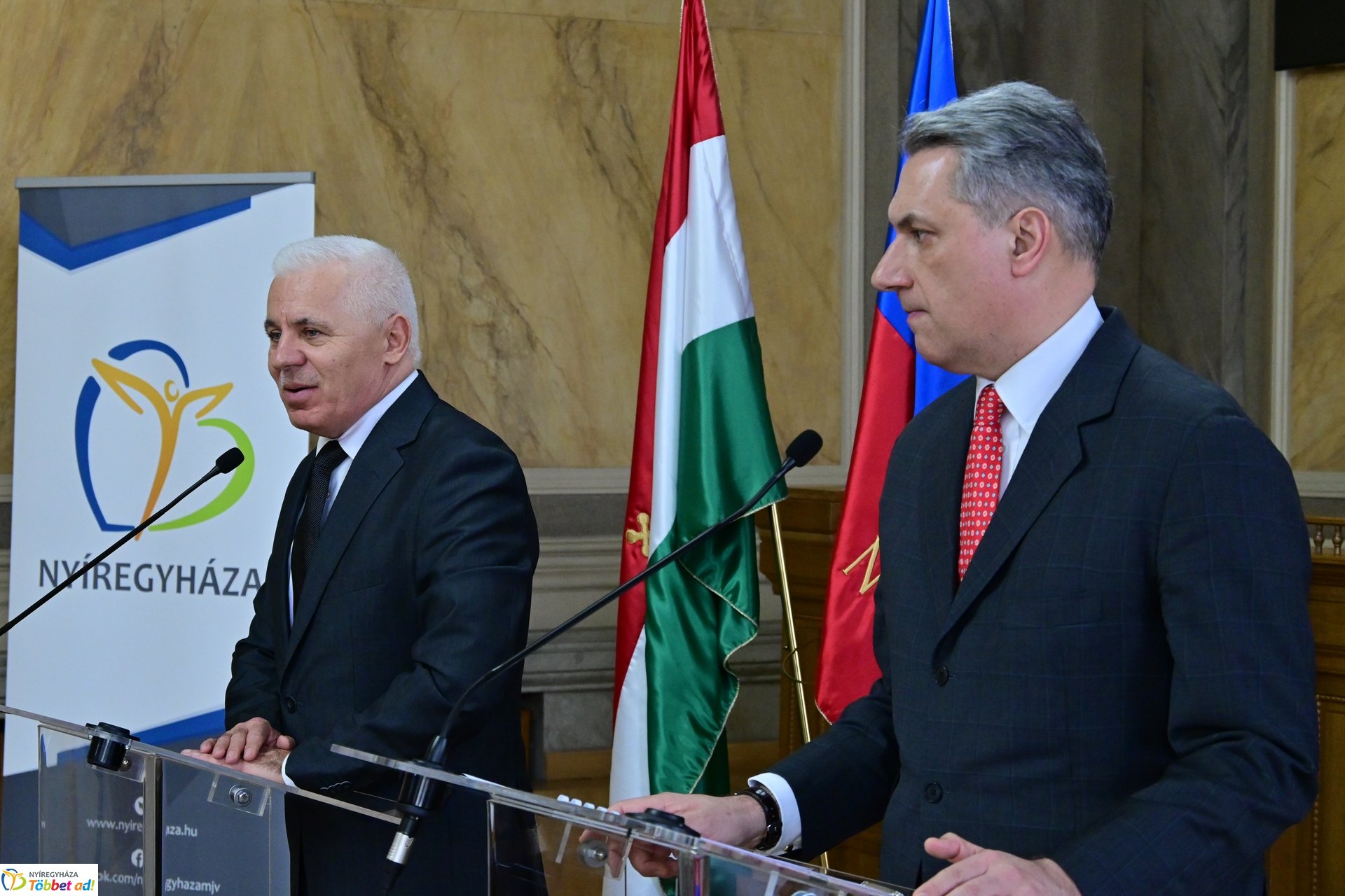 Lázár János építési és közlekedési miniszter látogatása a Városházán