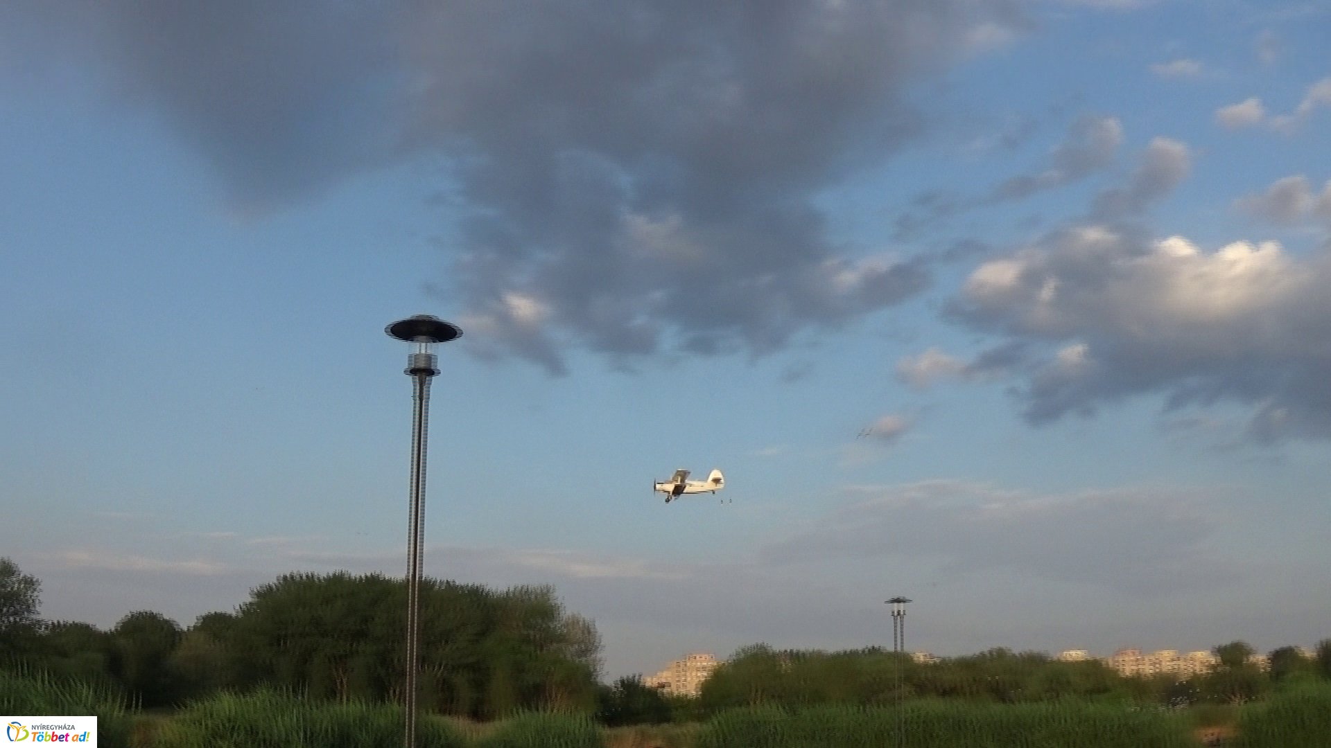 Légi szúnyogirtás Nyíregyházán