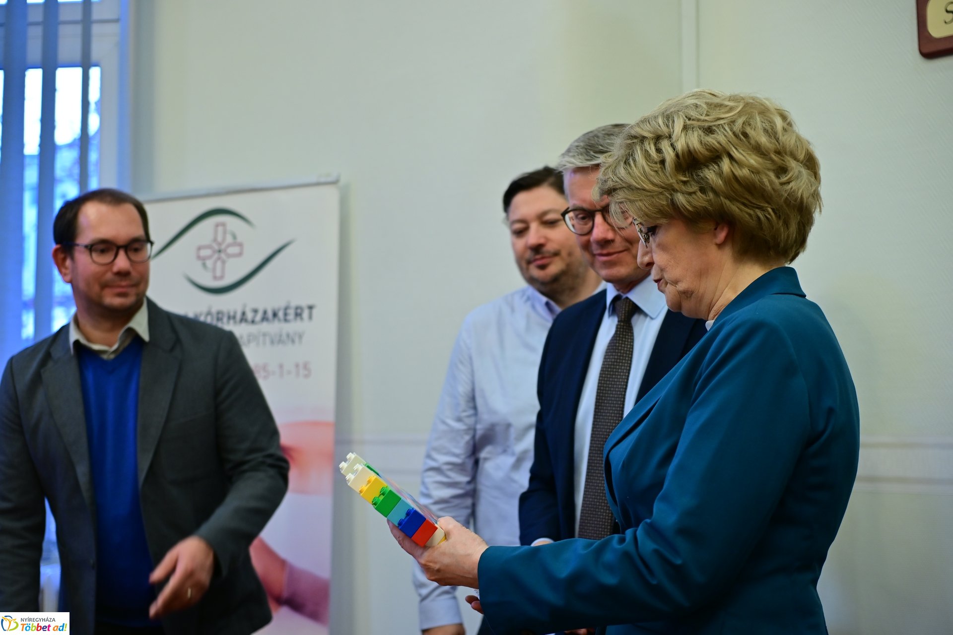 LEGO adomány a Szemészeti Osztálynak