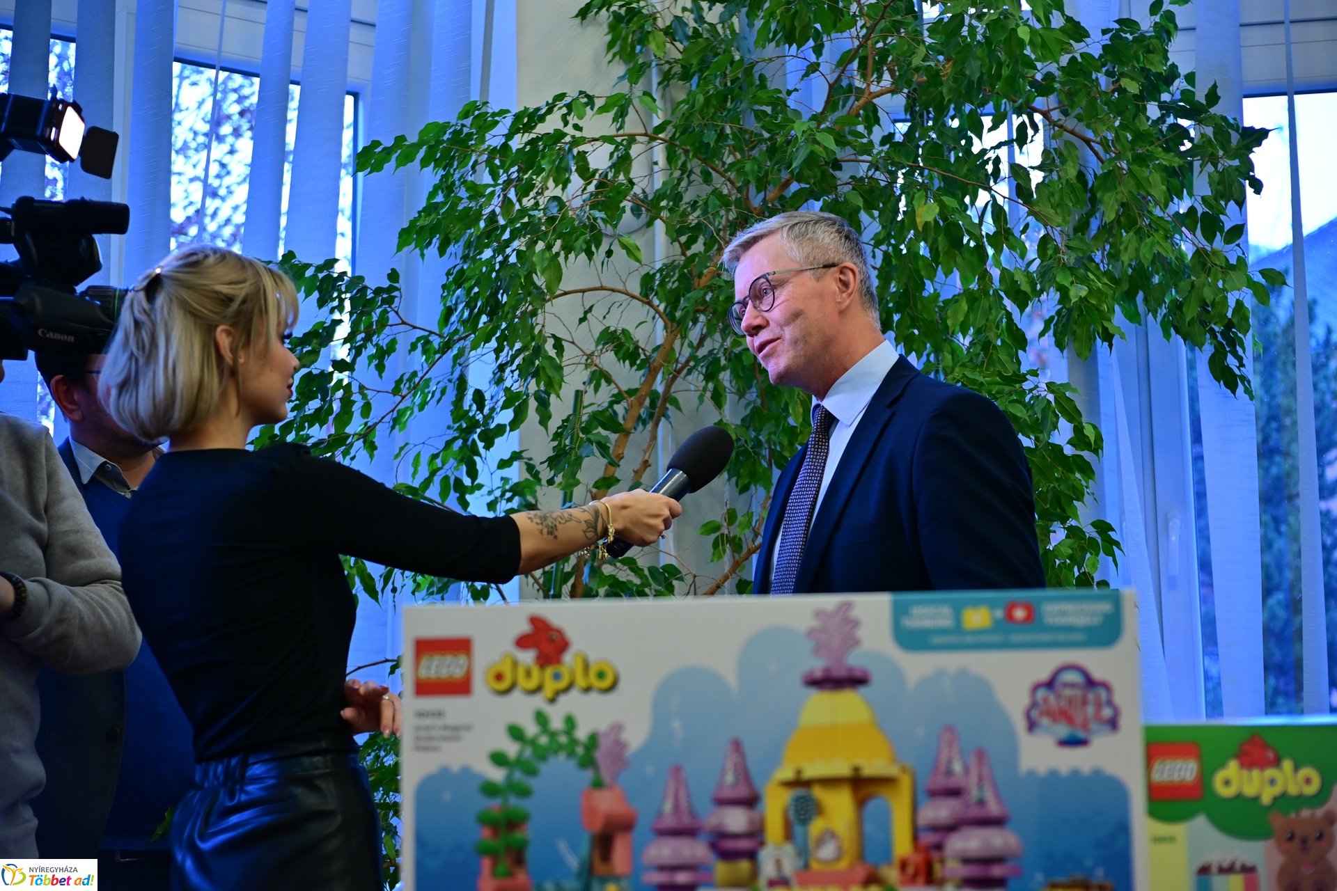 LEGO adomány a Szemészeti Osztálynak