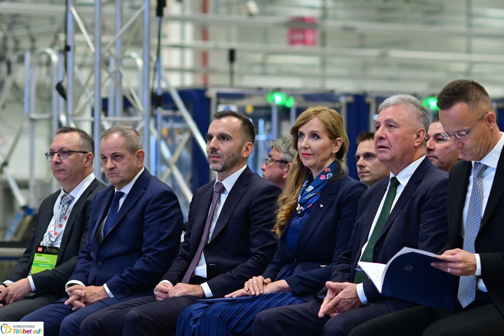 LEGO gyárbővítés átadó 2025 szeptemberében