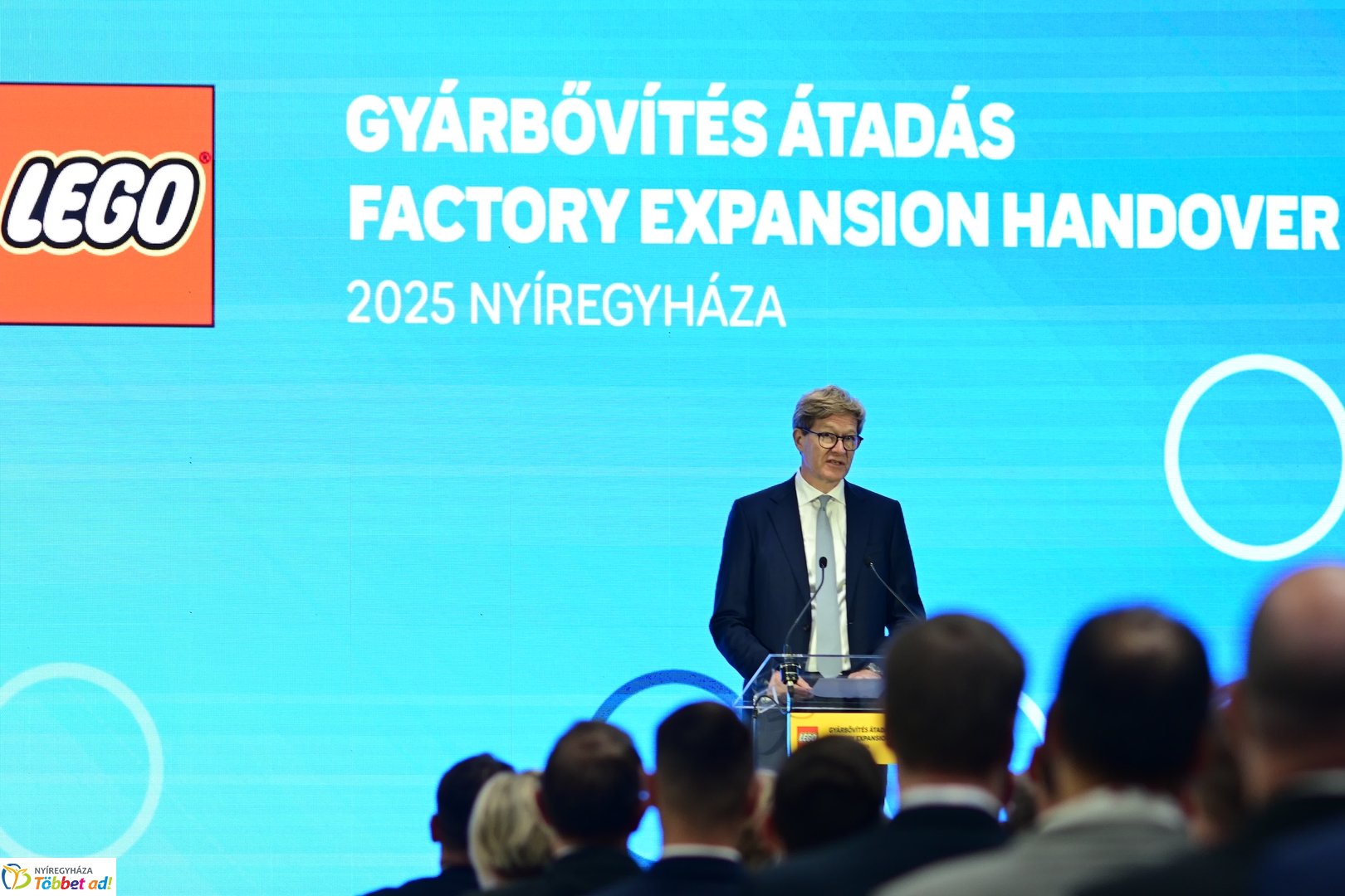 LEGO gyárbővítés átadó 2025 szeptemberében