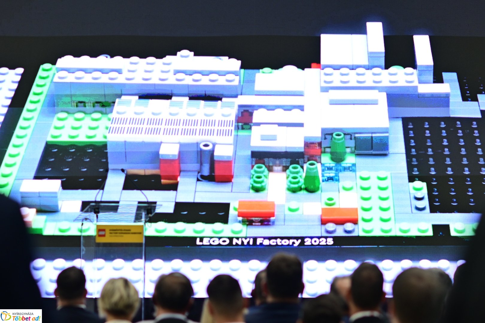 LEGO gyárbővítés átadó 2025 szeptemberében