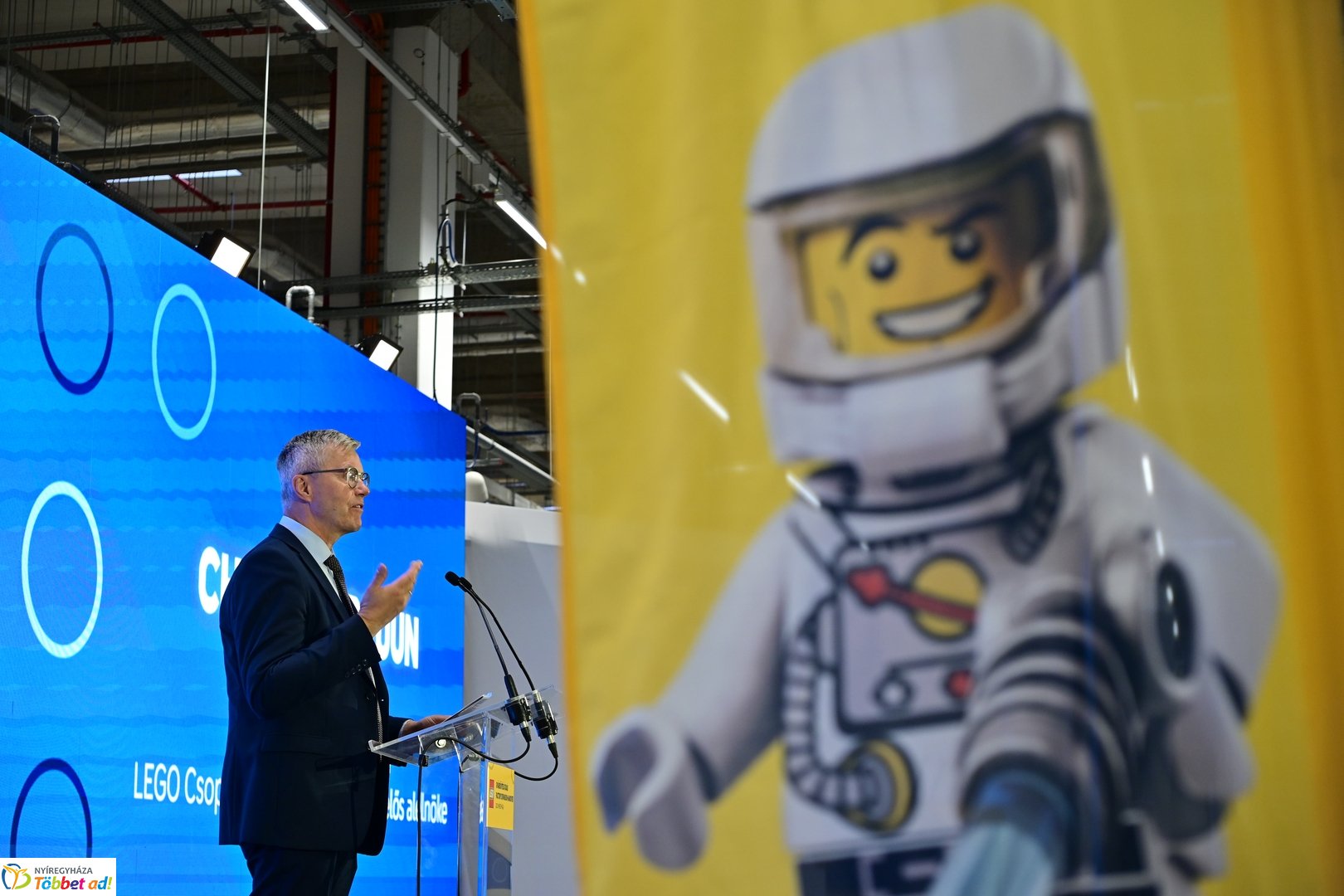 LEGO gyárbővítés átadó 2025 szeptemberében