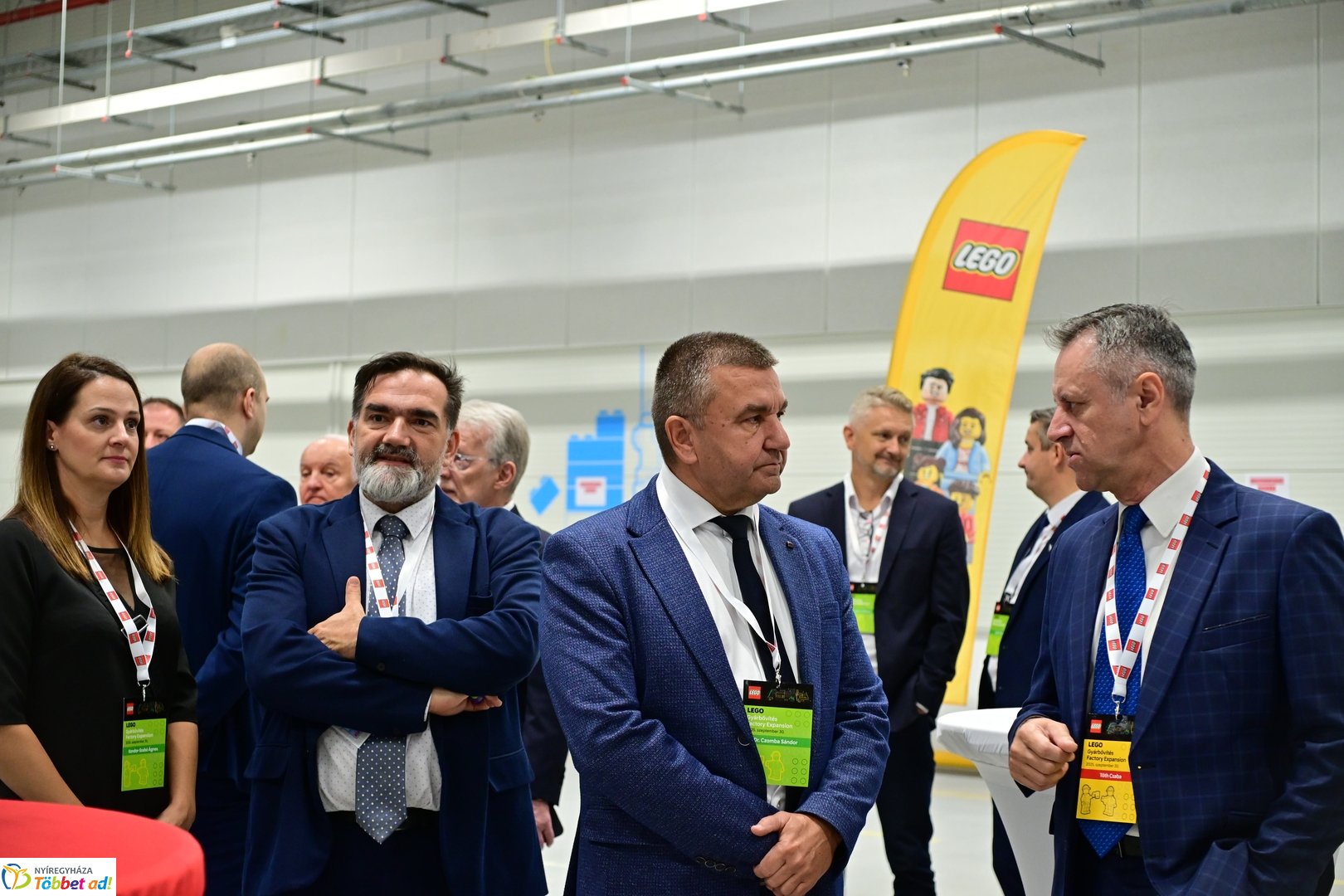 LEGO gyárbővítés átadó 2025 szeptemberében