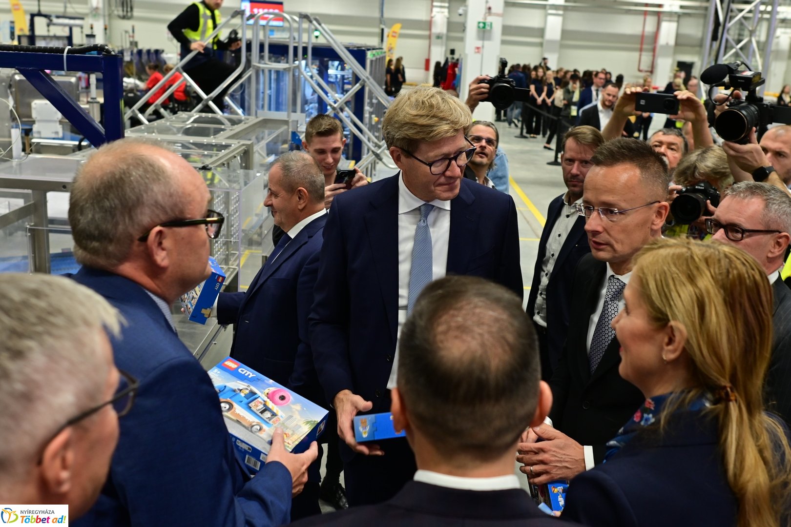 LEGO gyárbővítés átadó 2025 szeptemberében