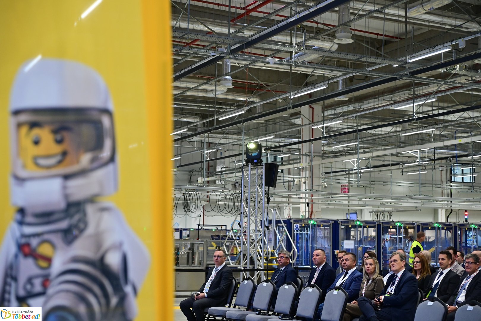 LEGO gyárbővítés átadó 2025 szeptemberében