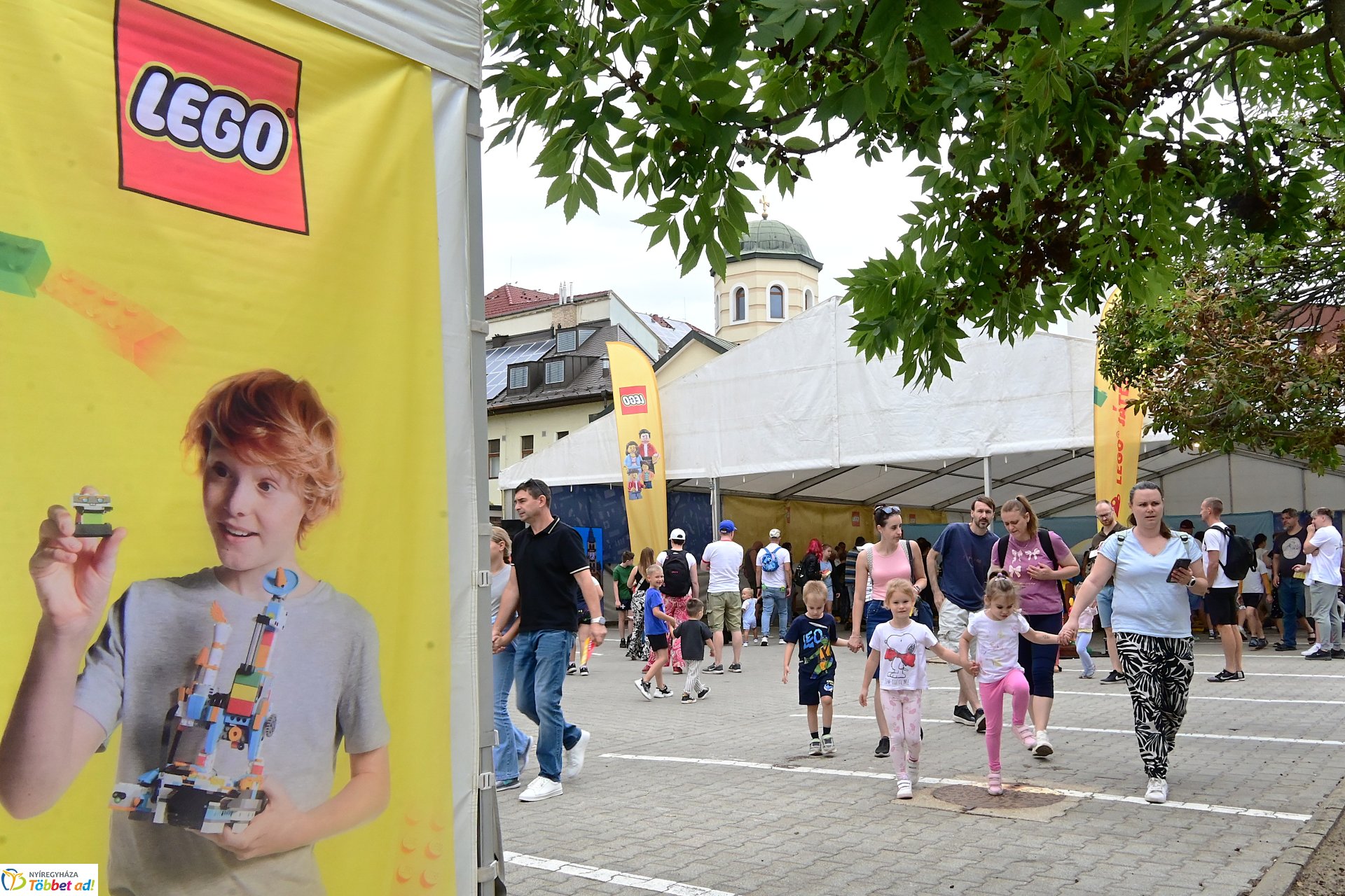LEGO Játékváros Nyíregyháza belvárosában