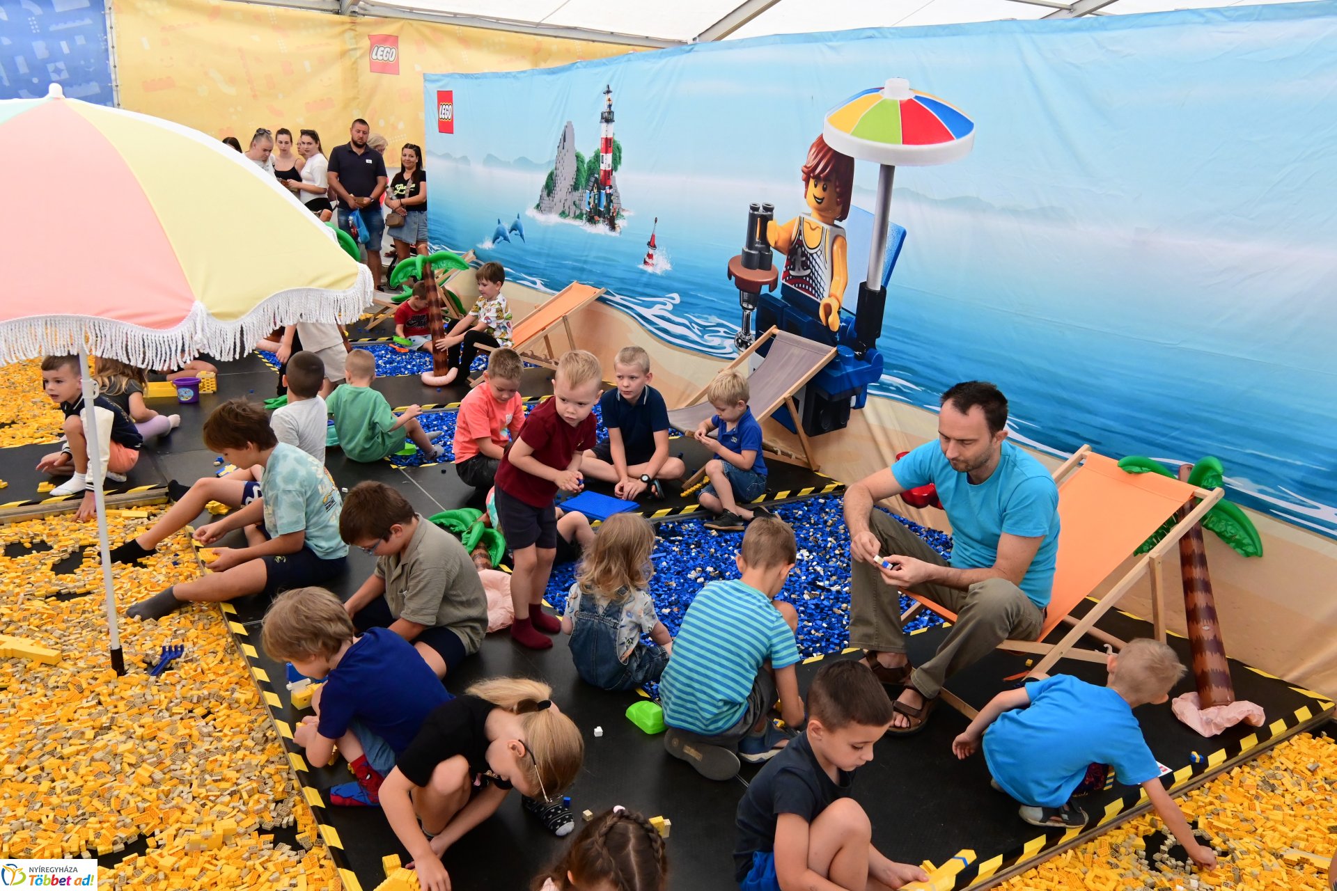 LEGO Játékváros Nyíregyháza belvárosában