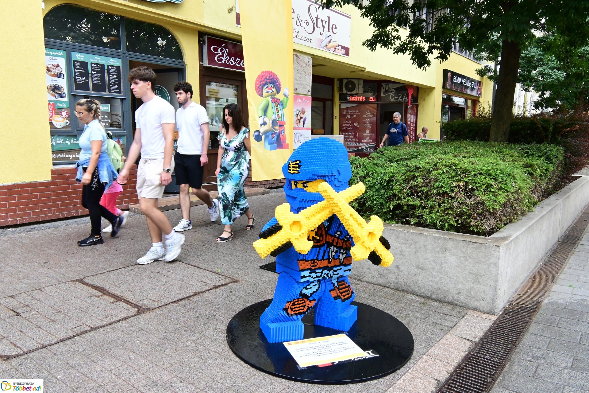 LEGO Játékváros Nyíregyháza belvárosában