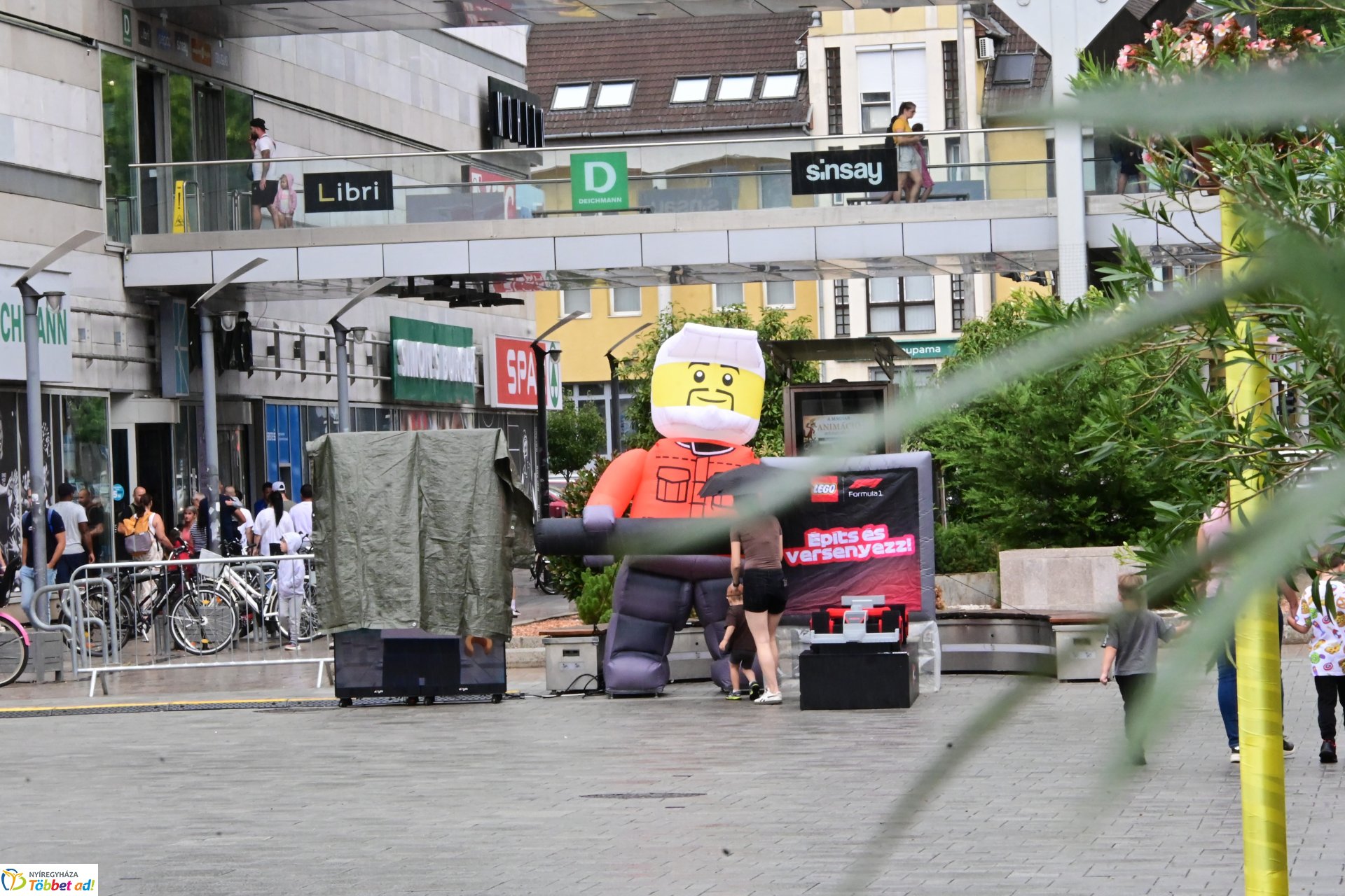 LEGO Játékváros Nyíregyháza belvárosában