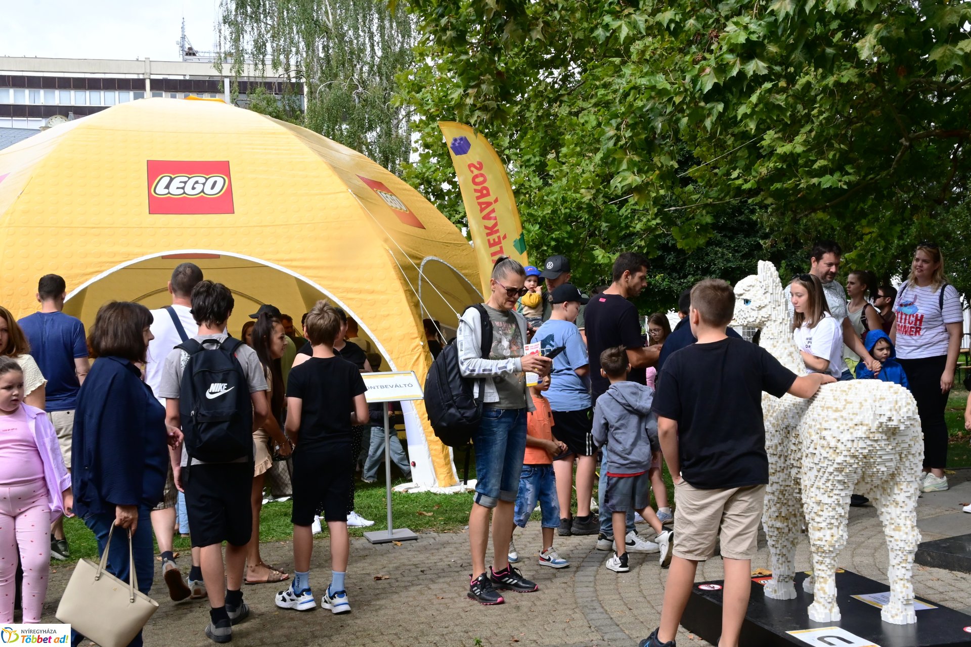 LEGO Játékváros Nyíregyháza belvárosában
