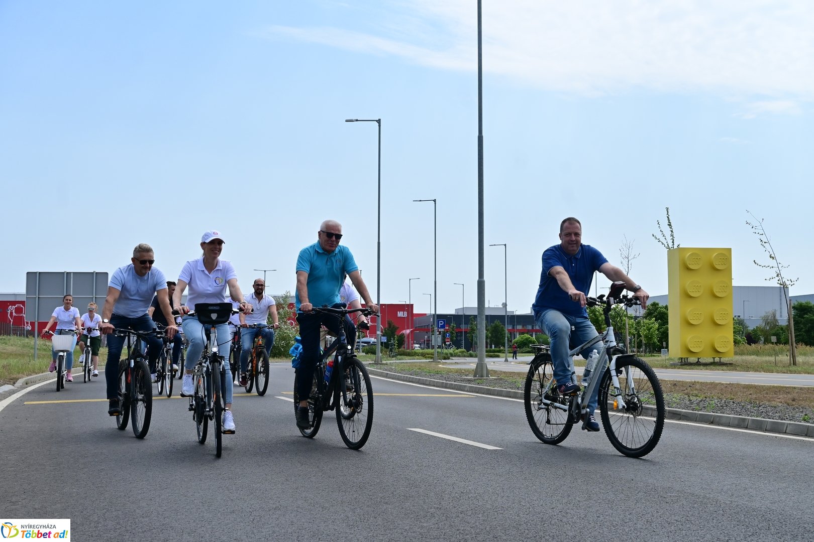 LEGO kerékpáros aluljáró és körforgalom átadó - 2025