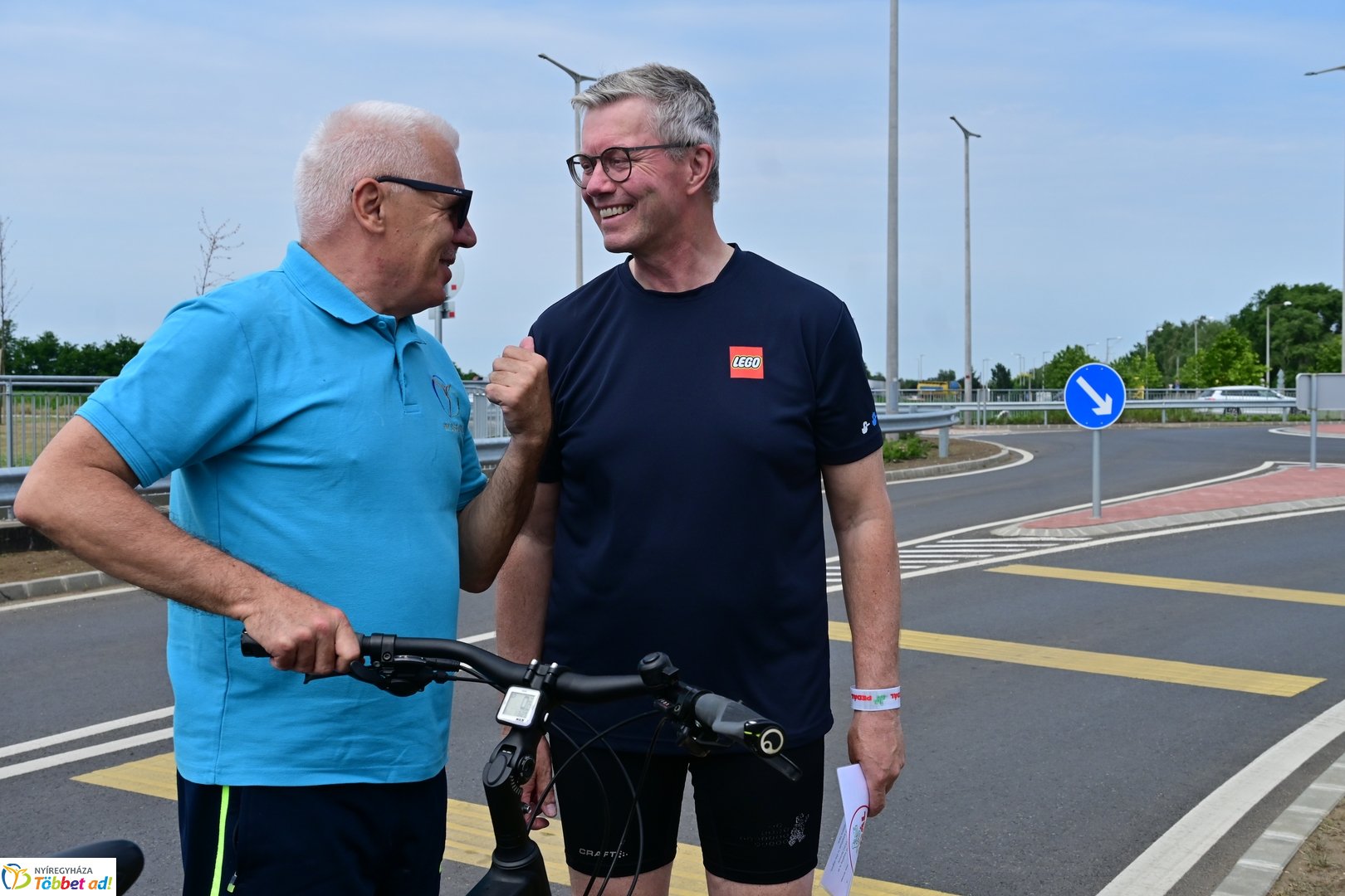 LEGO kerékpáros aluljáró és körforgalom átadó - 2025