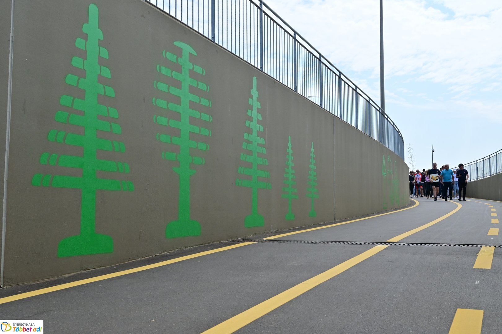 LEGO kerékpáros aluljáró és körforgalom átadó - 2025