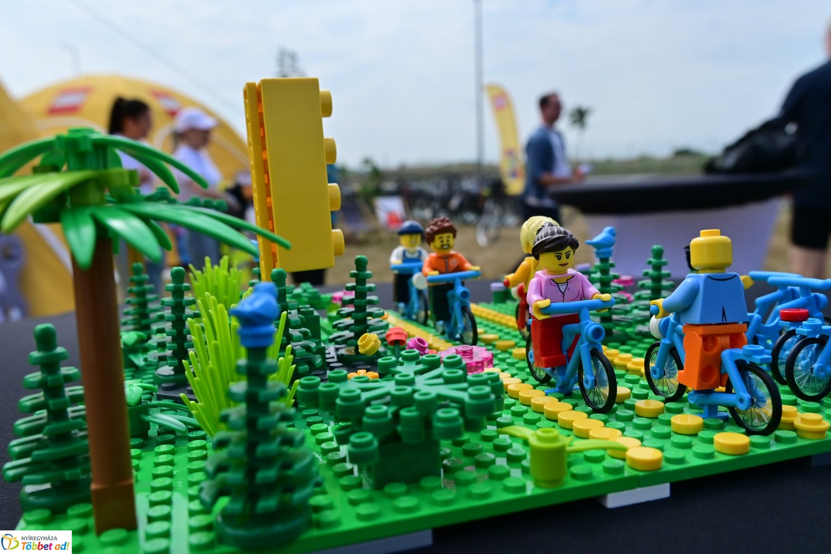 LEGO kerékpáros aluljáró és körforgalom átadó - 2025