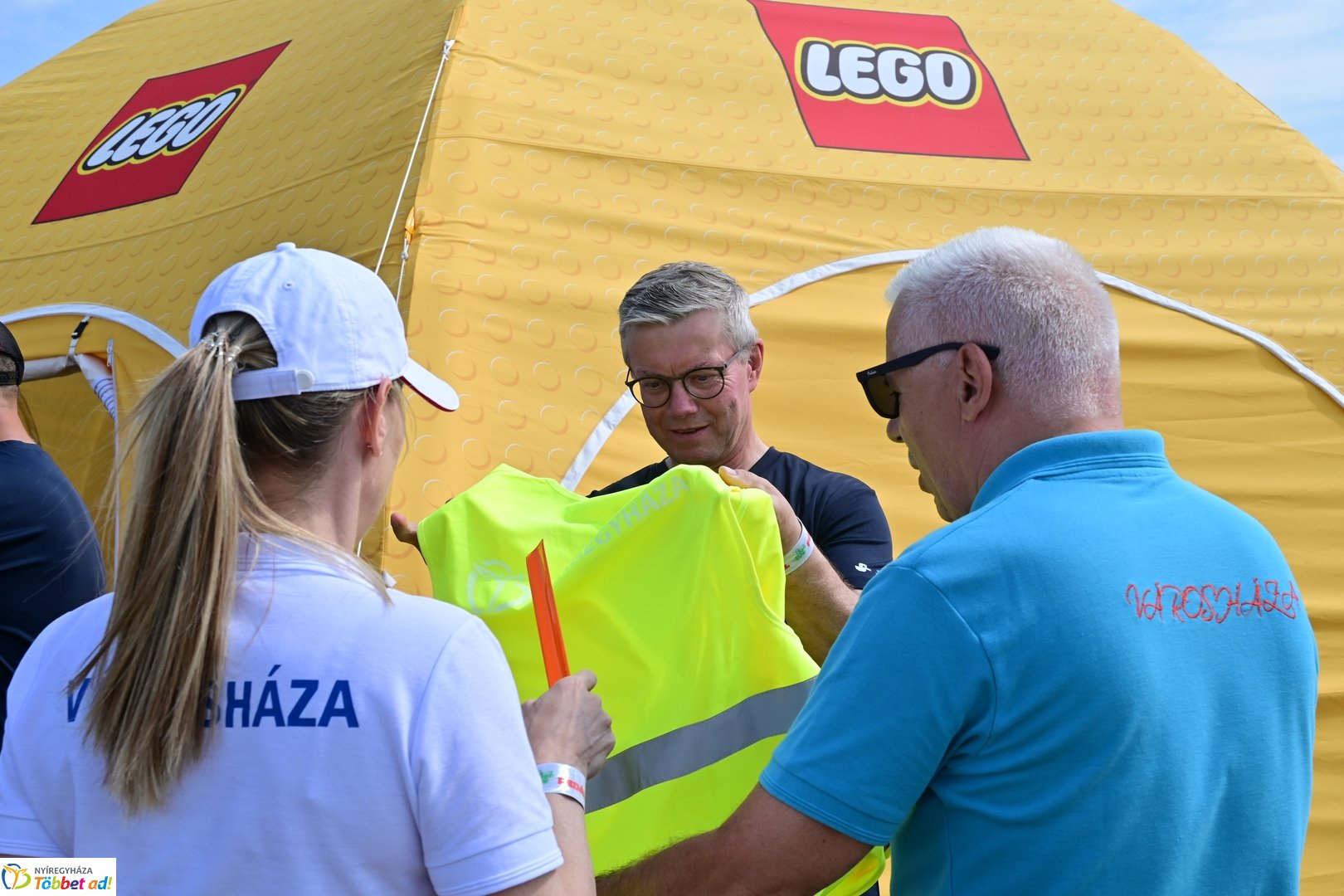 LEGO kerékpáros aluljáró és körforgalom átadó - 2025