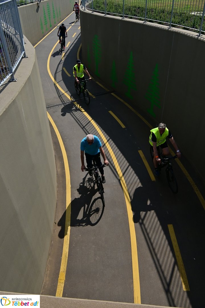 LEGO kerékpáros aluljáró és körforgalom átadó - 2025