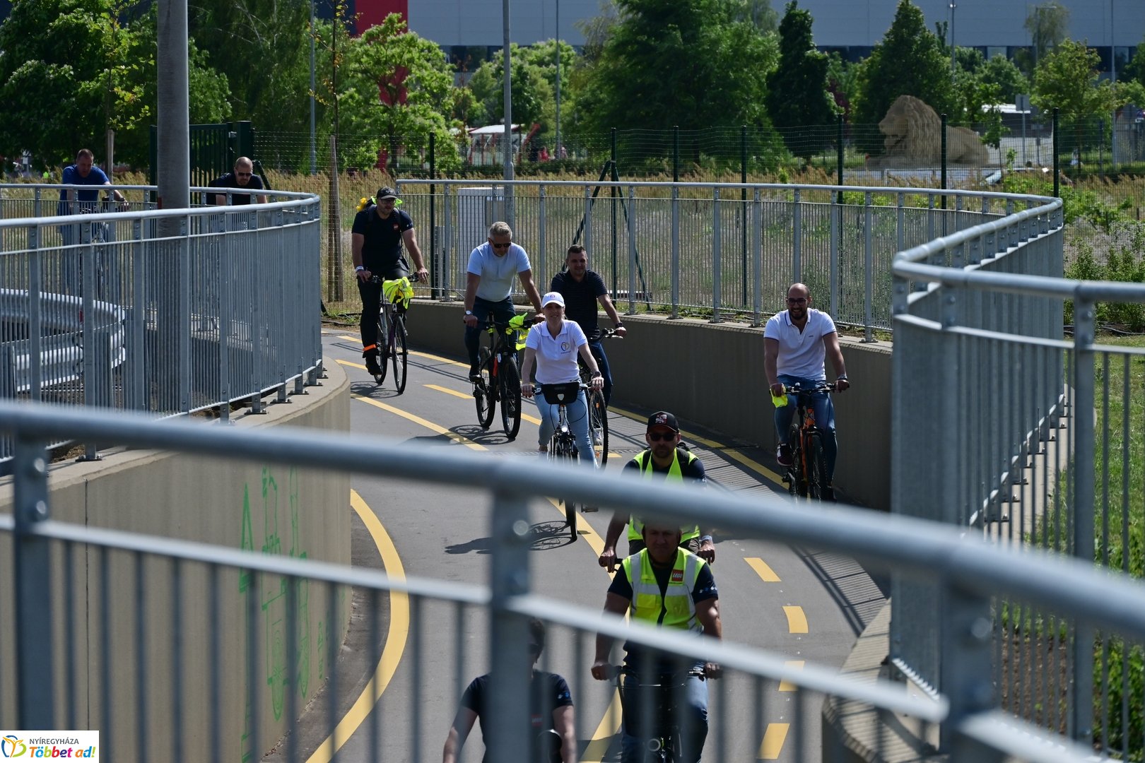 LEGO kerékpáros aluljáró és körforgalom átadó - 2025