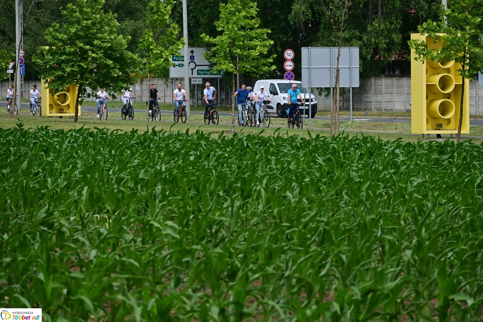 LEGO kerékpáros aluljáró és körforgalom átadó - 2025