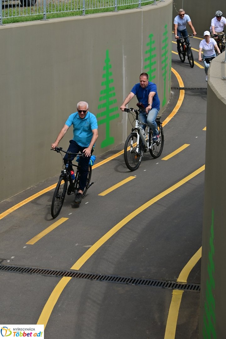 LEGO kerékpáros aluljáró és körforgalom átadó - 2025