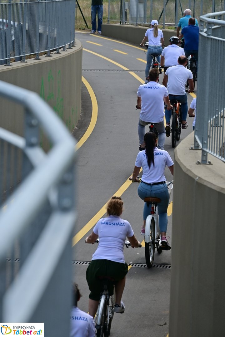 LEGO kerékpáros aluljáró és körforgalom átadó - 2025