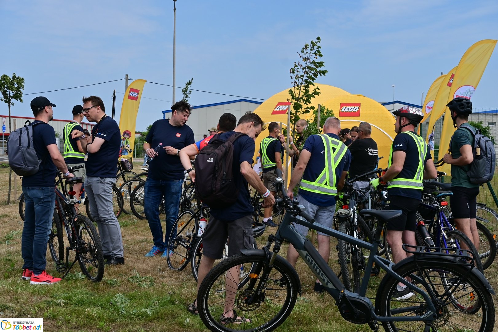 LEGO kerékpáros aluljáró és körforgalom átadó - 2025