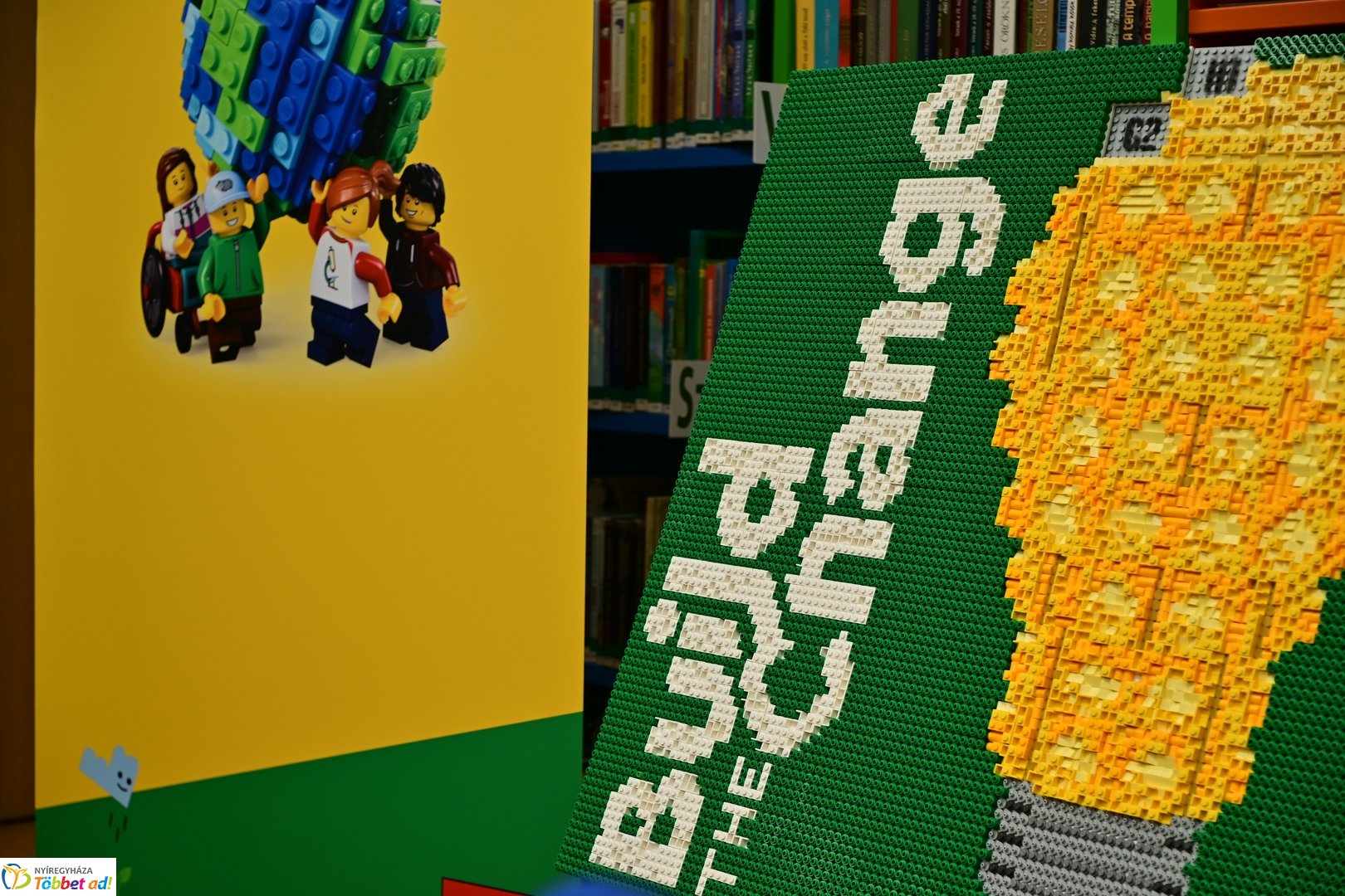 LEGO program a könyvtárban 2025 májusában