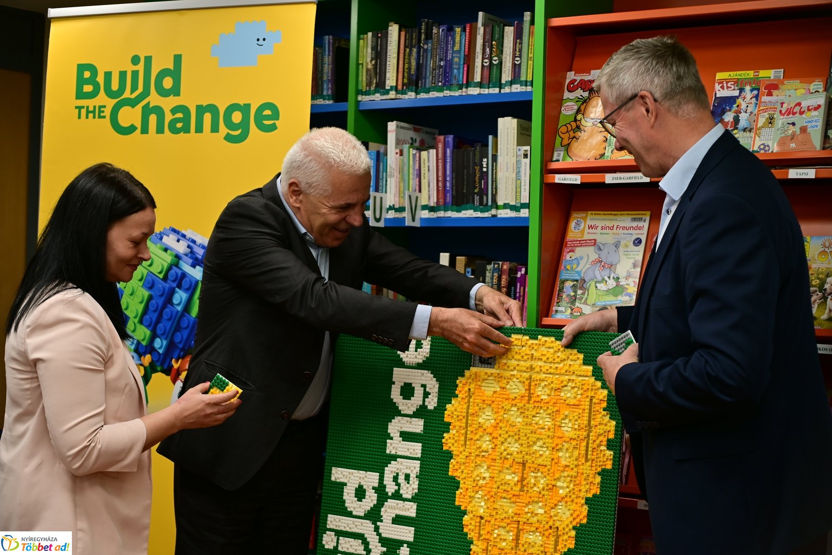 LEGO program a könyvtárban 2025 májusában