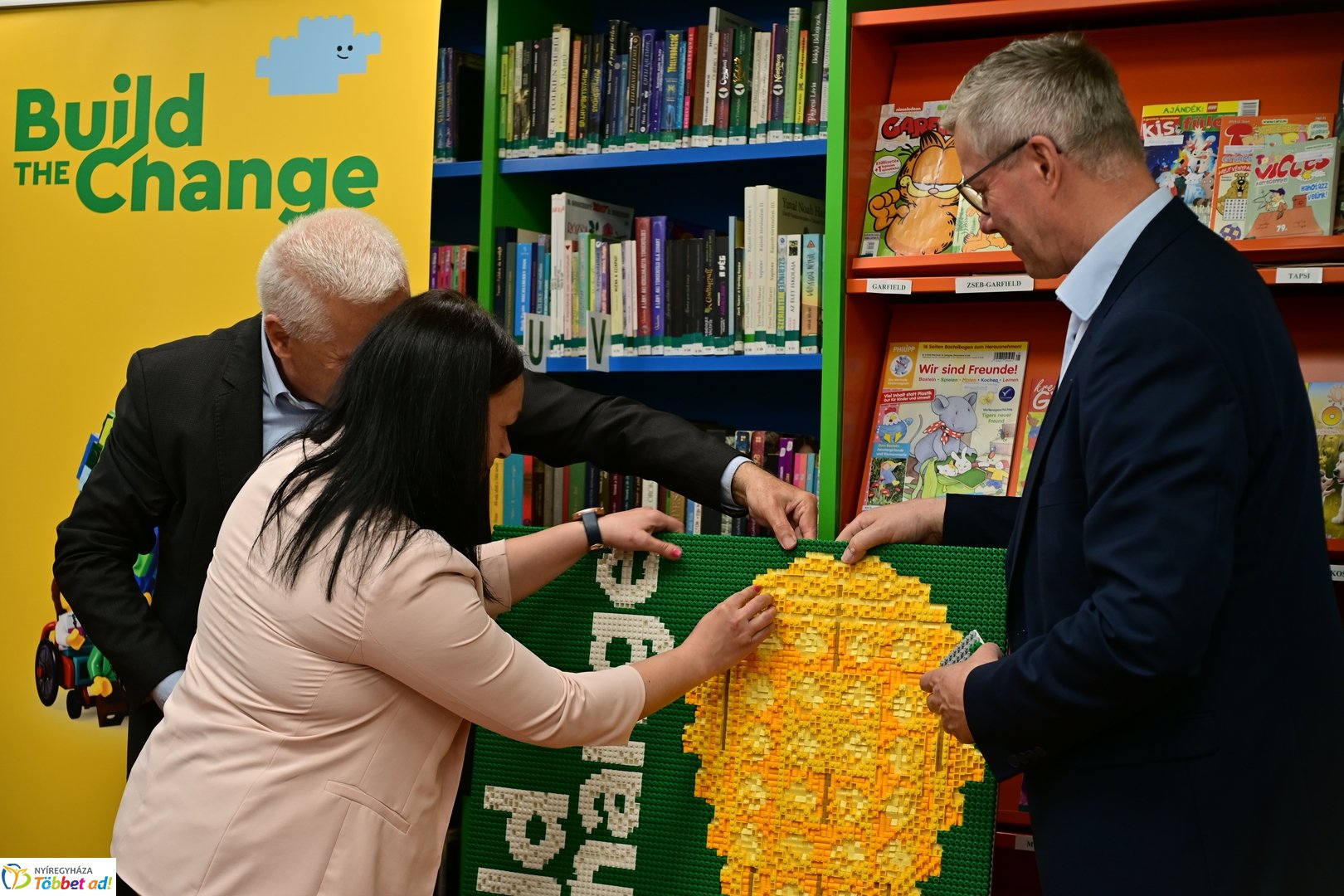 LEGO program a könyvtárban 2025 májusában