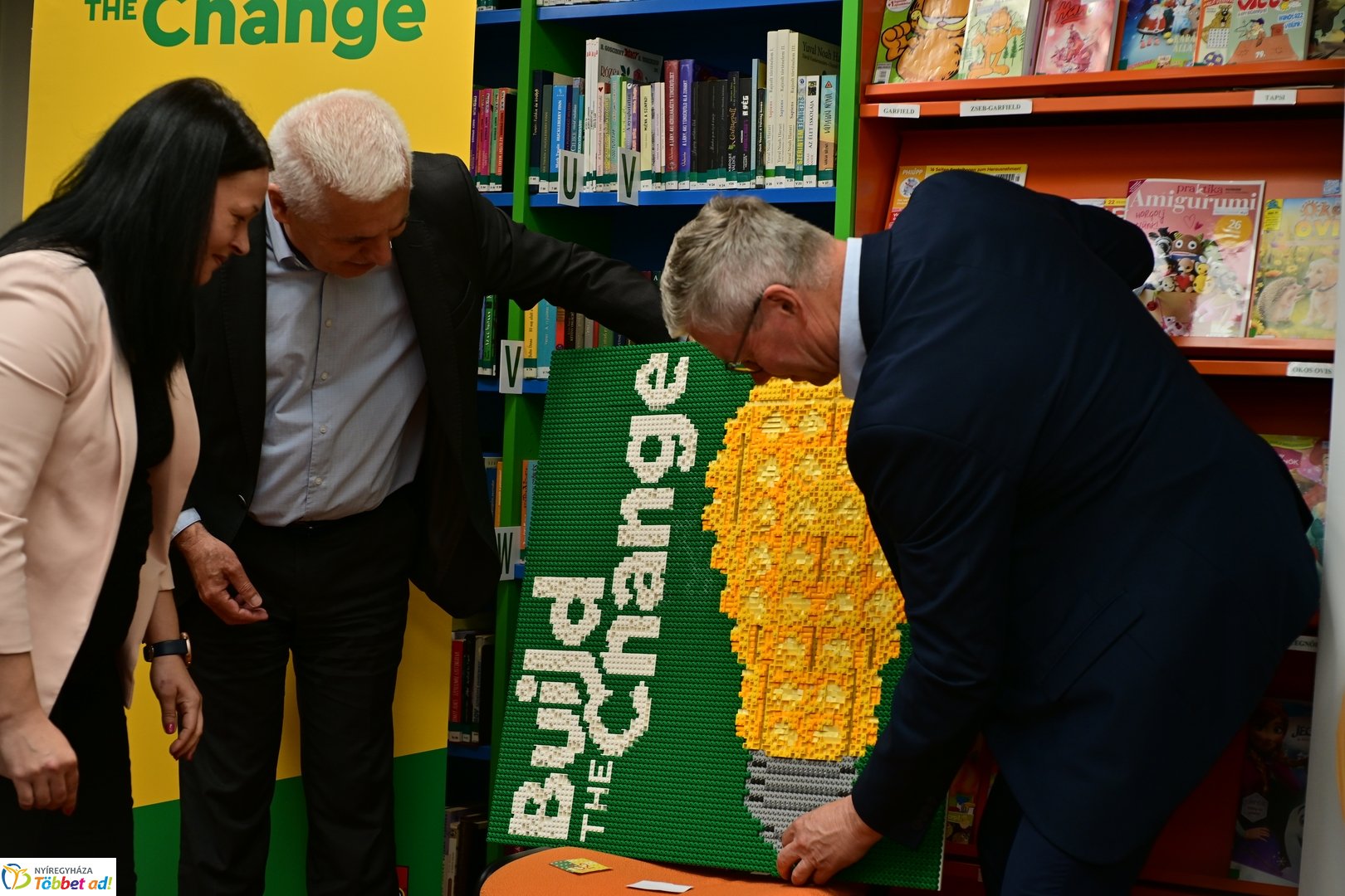 LEGO program a könyvtárban 2025 májusában