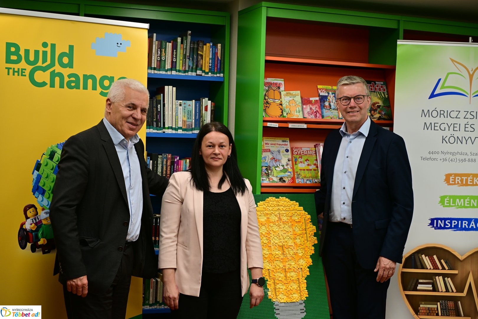 LEGO program a könyvtárban 2025 májusában