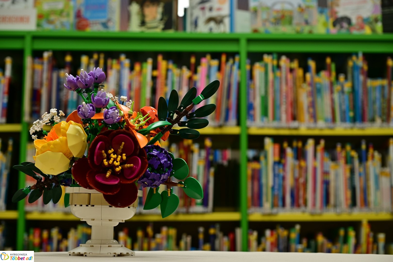 LEGO program a könyvtárban 2025 májusában