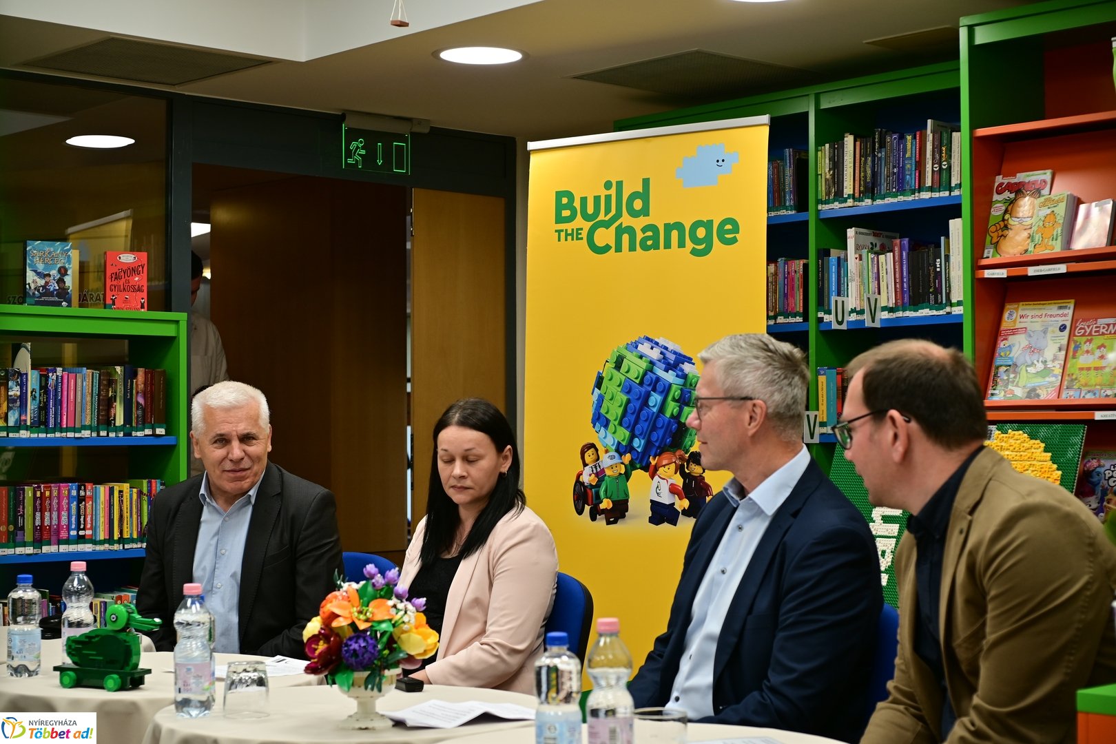 LEGO program a könyvtárban 2025 májusában