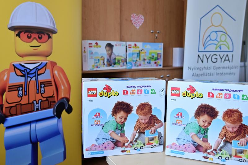 LEGO támogatás gyermekjóléti intézményeknek 2026 májusában