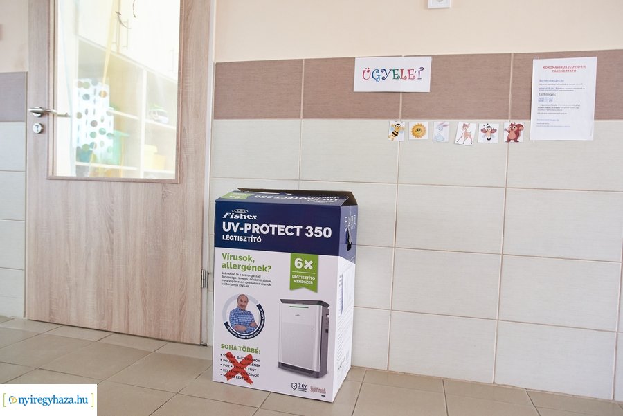 Légtisztító az Eszterlánc óvodában