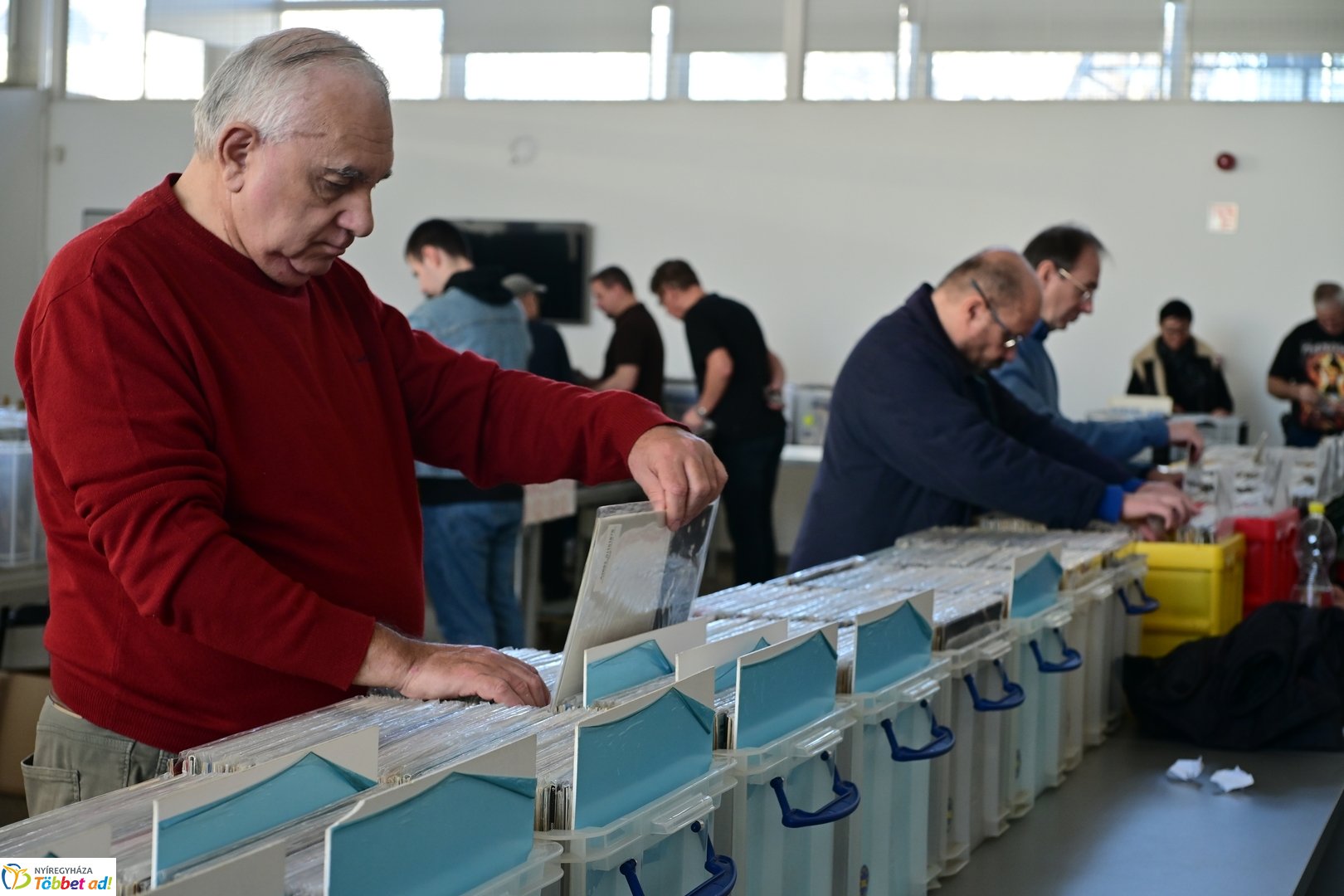 Lemezbörze a kulturális központban 2026 márciusában