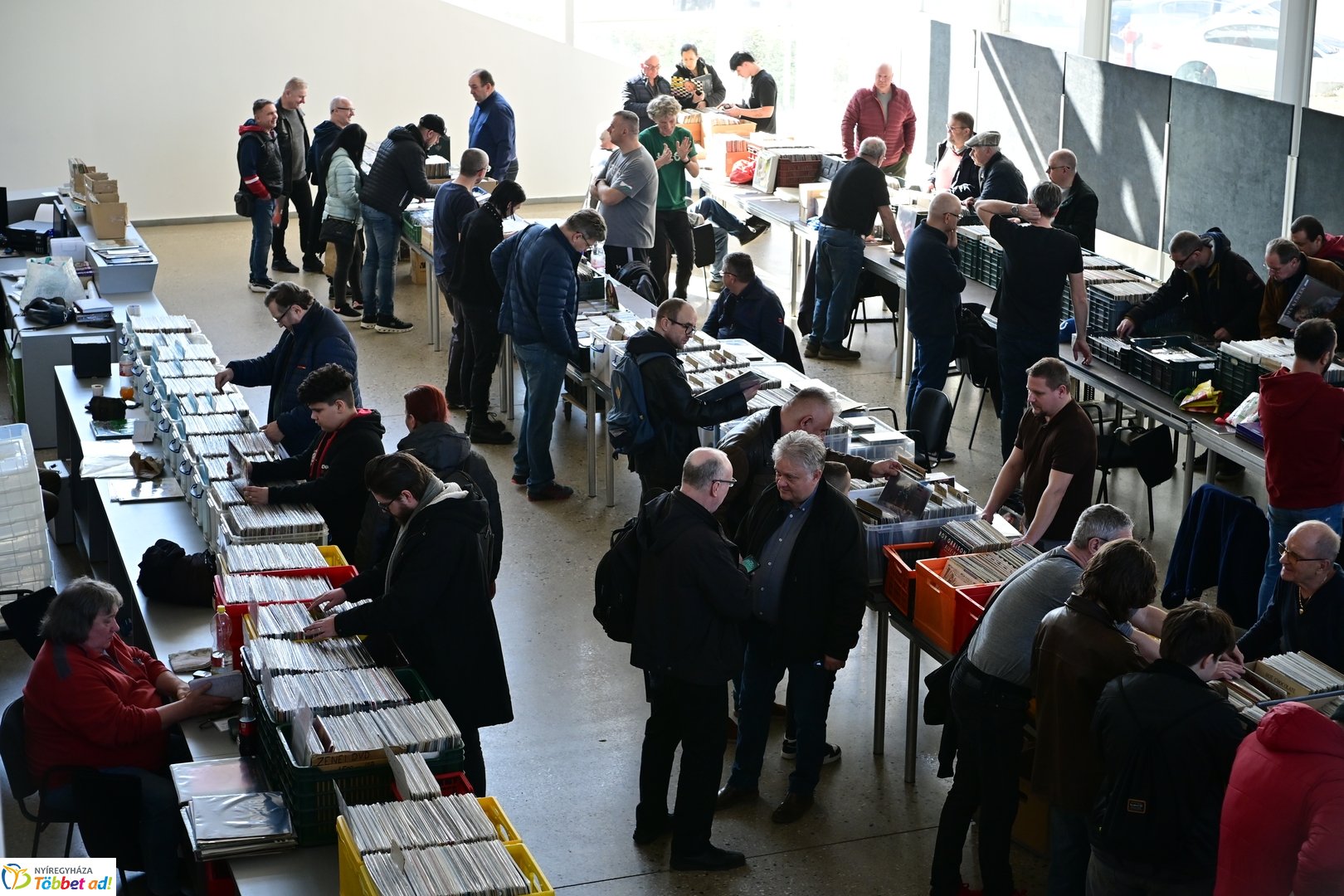 Lemezbörze a kulturális központban 2026 márciusában