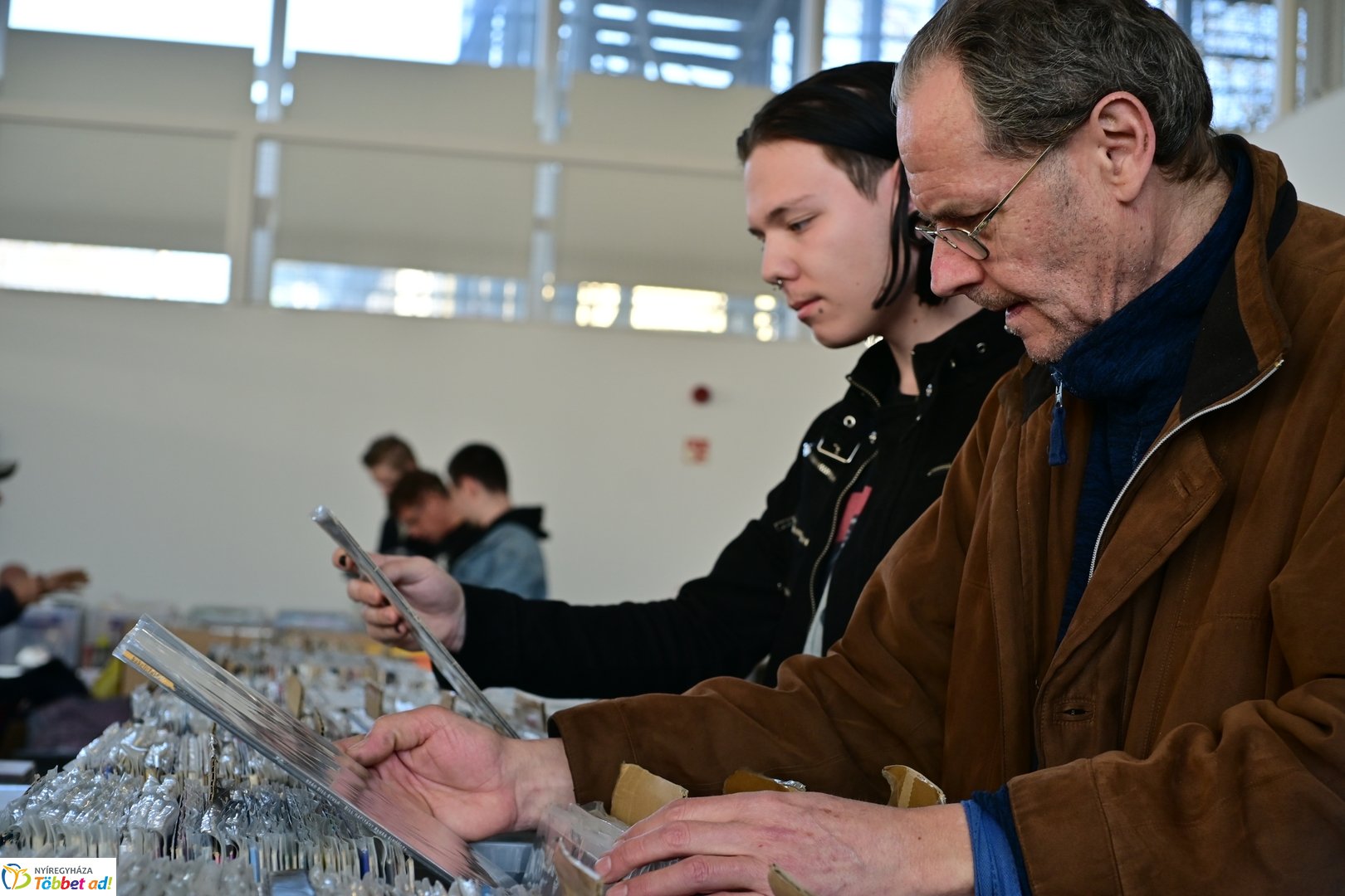 Lemezbörze a kulturális központban 2026 márciusában