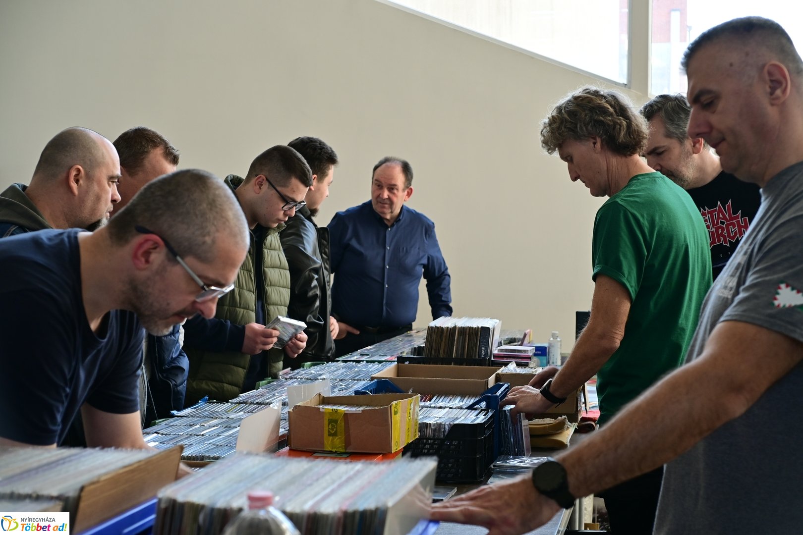 Lemezbörze a kulturális központban 2026 márciusában