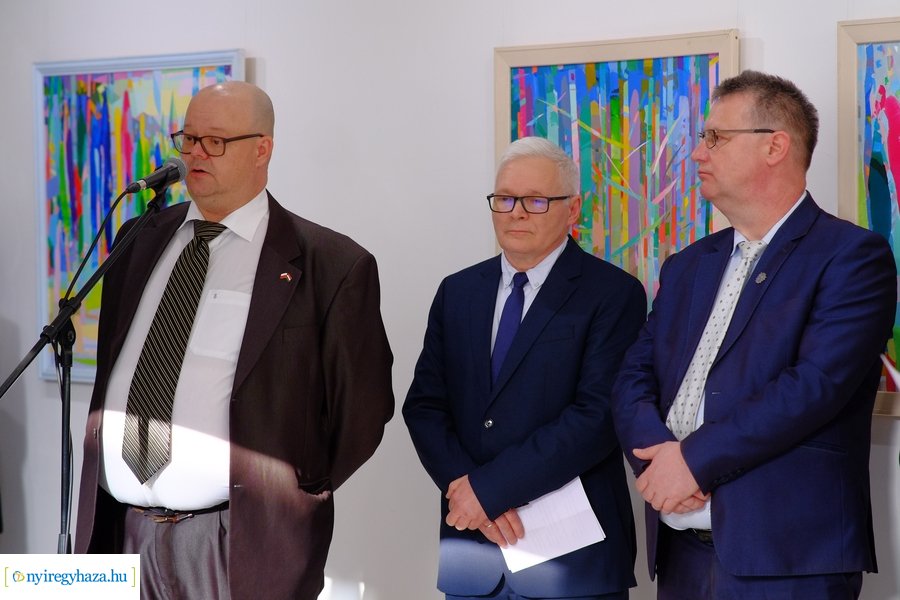 Lengyel képzőművészek kiállítása a Pál Gyula teremben