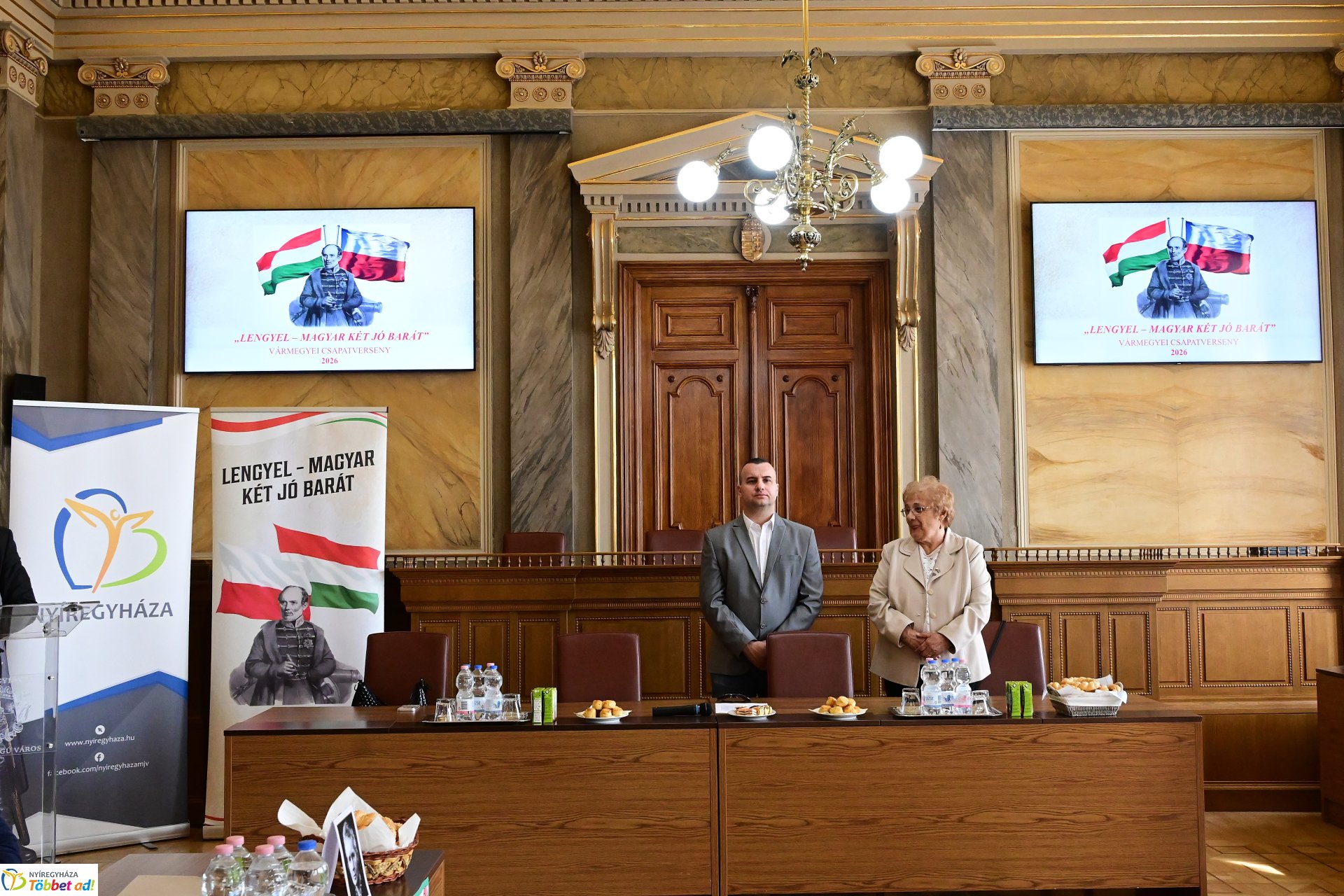 Lengyel-magyar két jó barát - vetélkedő a Városházán