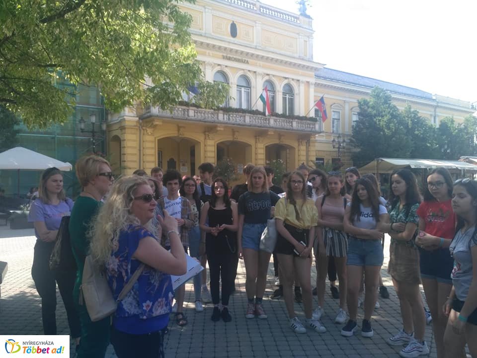 Lengyel testvériskolai látogatás a Bemben