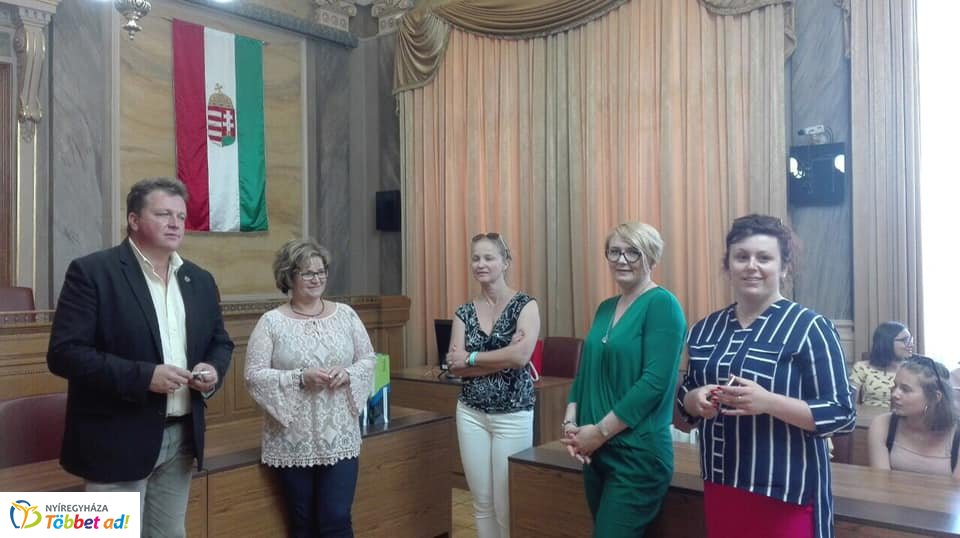 Lengyel testvériskolai látogatás a Bemben