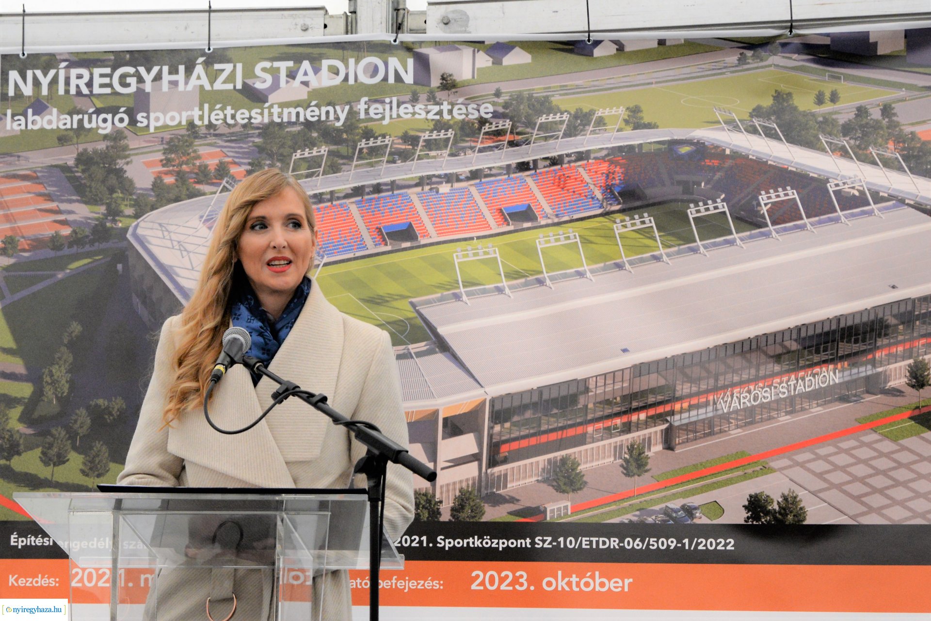 Letették az új stadion alapkövét