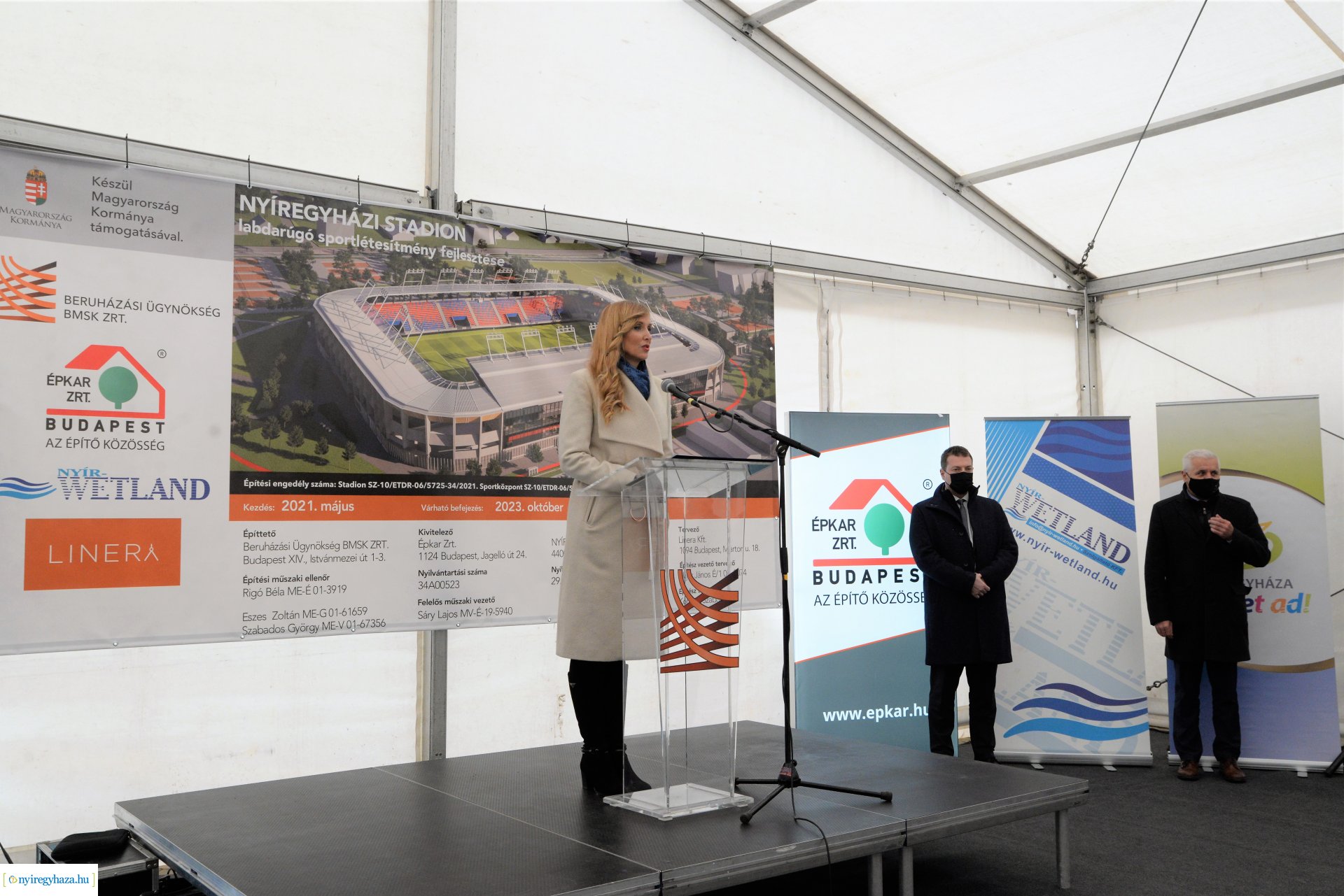 Letették az új stadion alapkövét