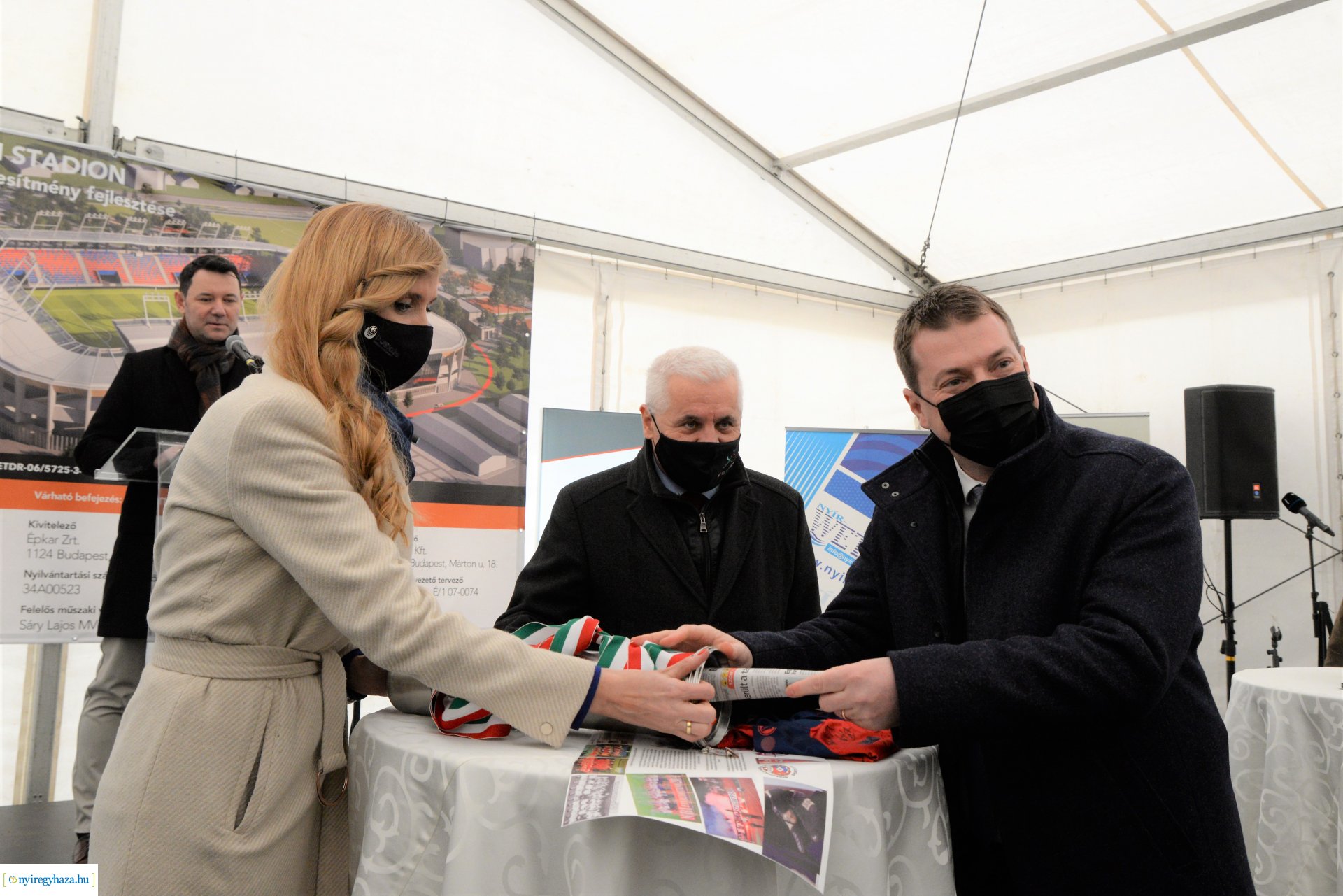 Letették az új stadion alapkövét