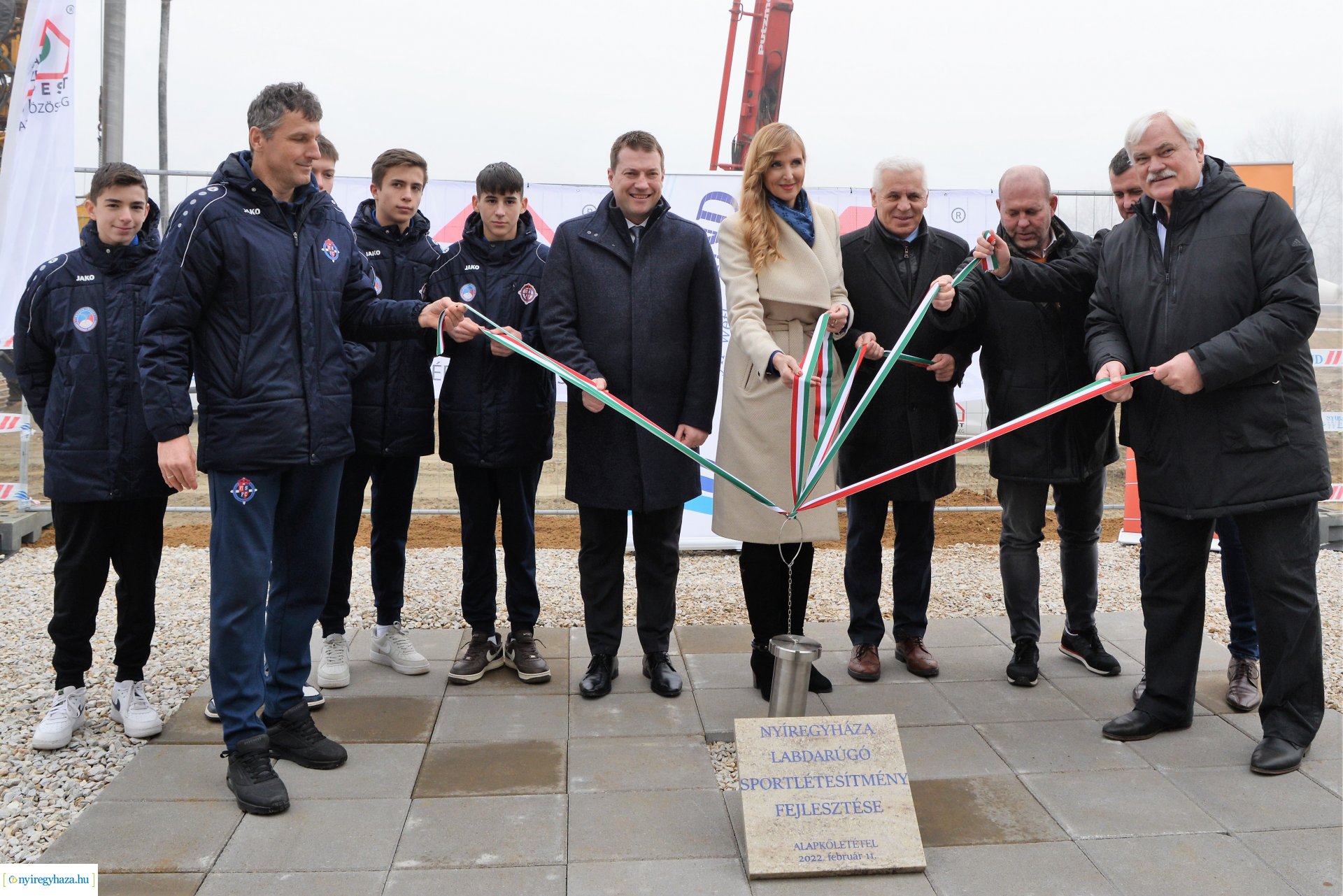 Letették az új stadion alapkövét