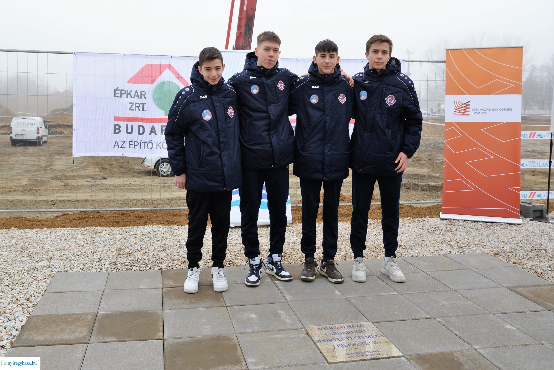 Letették az új stadion alapkövét